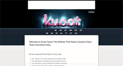 Desktop Screenshot of kuoot.com