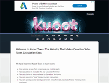 Tablet Screenshot of kuoot.com